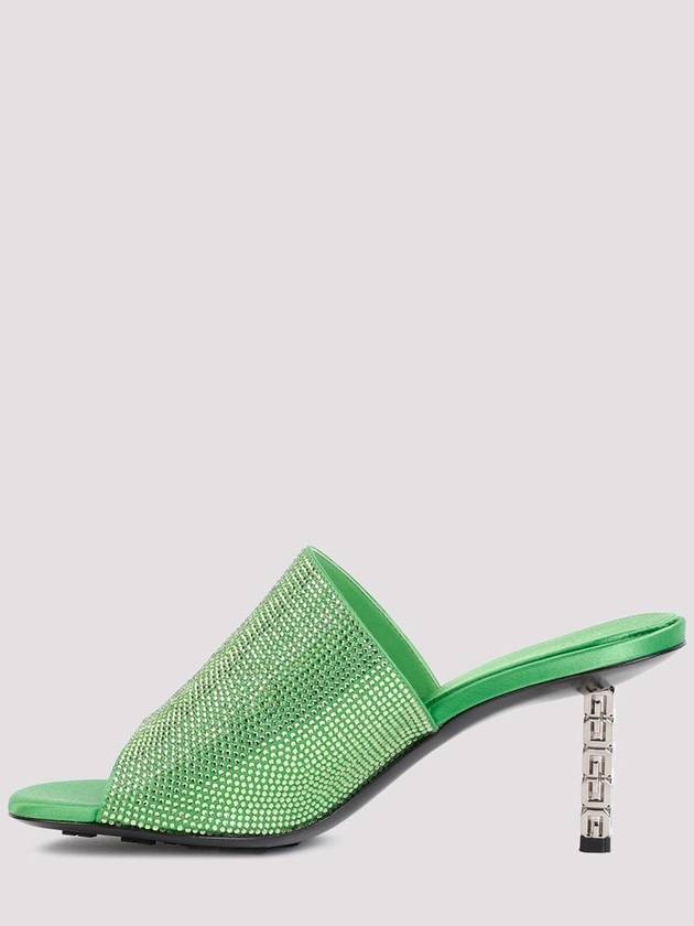 Mule Slippers BE3083E1XV 366 ABSYNTHE GREEN - GIVENCHY - BALAAN 3