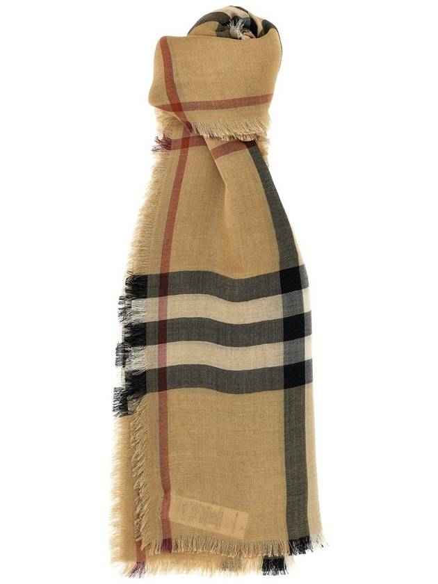 Burberry Check Reversible Scarf - BURBERRY - BALAAN 1