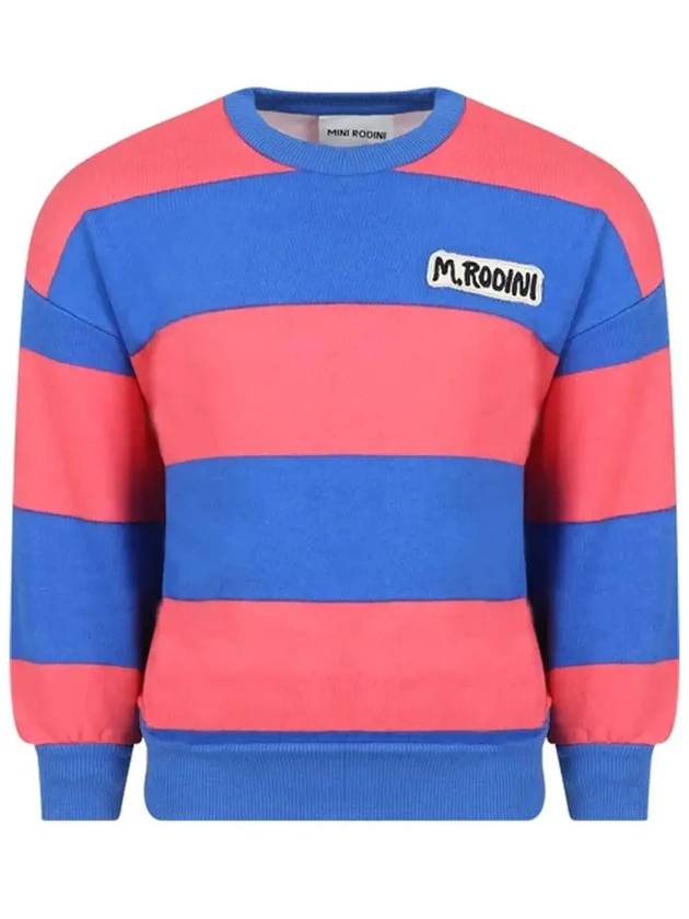 Kids Logo Color Block Sweatshirt 23720142 28 - MINI RODINI - BALAAN 1