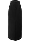 LUXE LONG SKIRT BLACK - ILROZE - BALAAN 1