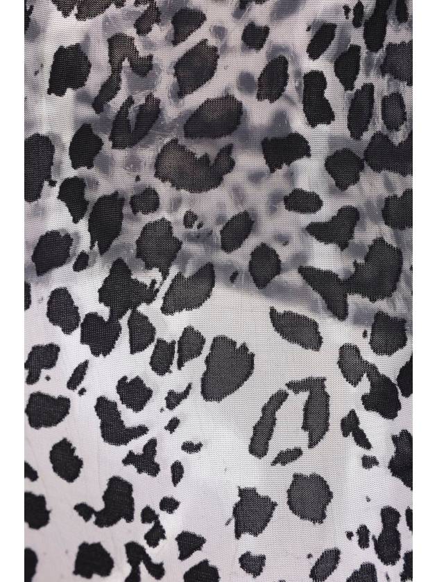 Alexander McQueen Semi-Sheer Leopard Print Top - ALEXANDER MCQUEEN - BALAAN 3