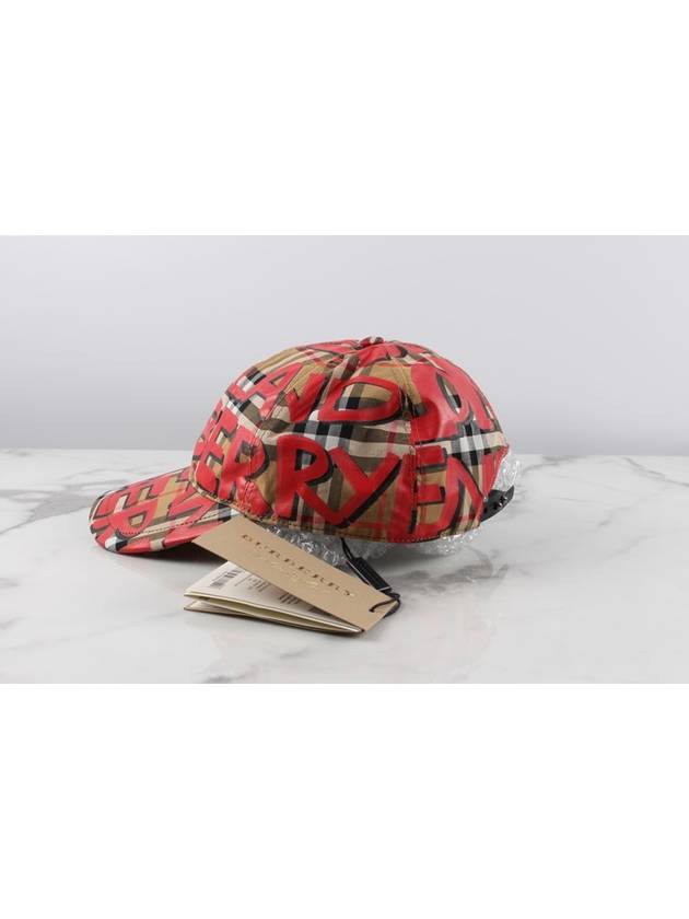 graffiti hat - BURBERRY - BALAAN 6