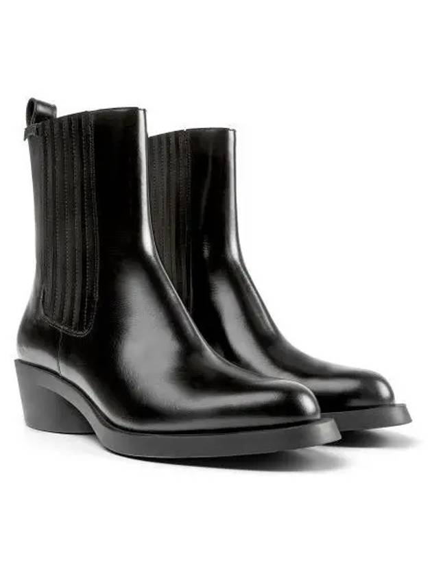 Bonnie Leather Middle Boots Black - CAMPER - BALAAN 2