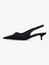 Knife Bow Slingback Heel Black - BALENCIAGA - BALAAN 2