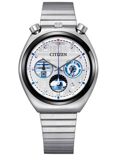 Citizen R2-D2 Star Wars Chronograph Quartz Silver Dial Unisex Watch AN3666-51A - CITIZEN - BALAAN 1