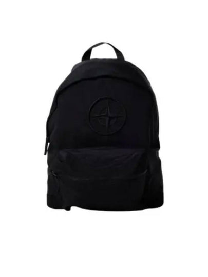 Compass Logo Nylon Backpack Black - STONE ISLAND - BALAAN 2