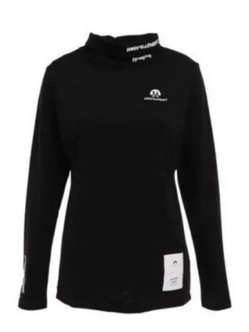 Golf wear high neck women s long sleeve t shirt HCW 2C AA05 BLACK - HORN GARMENT - BALAAN 1