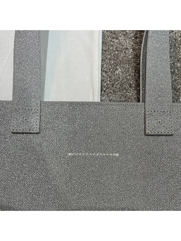 Logo Printed Tote Bag Grey - MAISON MARGIELA - BALAAN 5