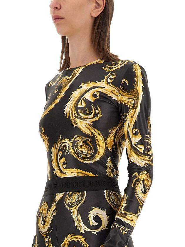 Versace Jeans Couture Leotard With Print - VERSACE - BALAAN 3