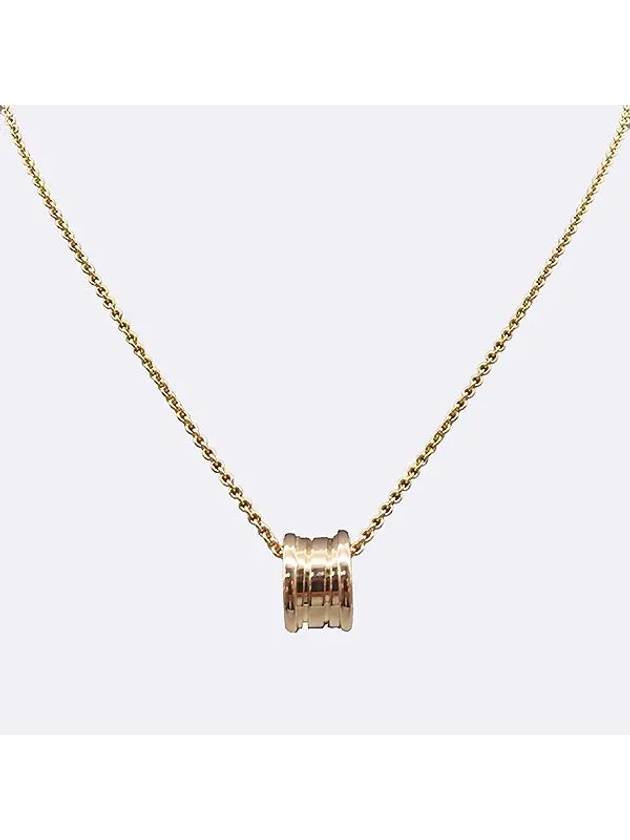 335924 18K Rose Gold B Zero1 Necklace - BVLGARI - BALAAN 1