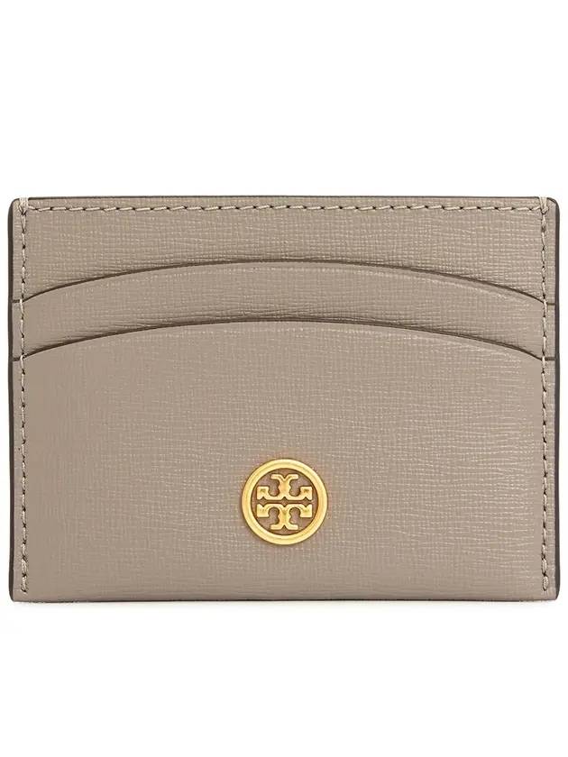 Robinson Card Wallet Grey - TORY BURCH - BALAAN 1