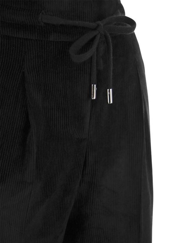 Corduroy pull-up trousers - PESERICO - BALAAN 4