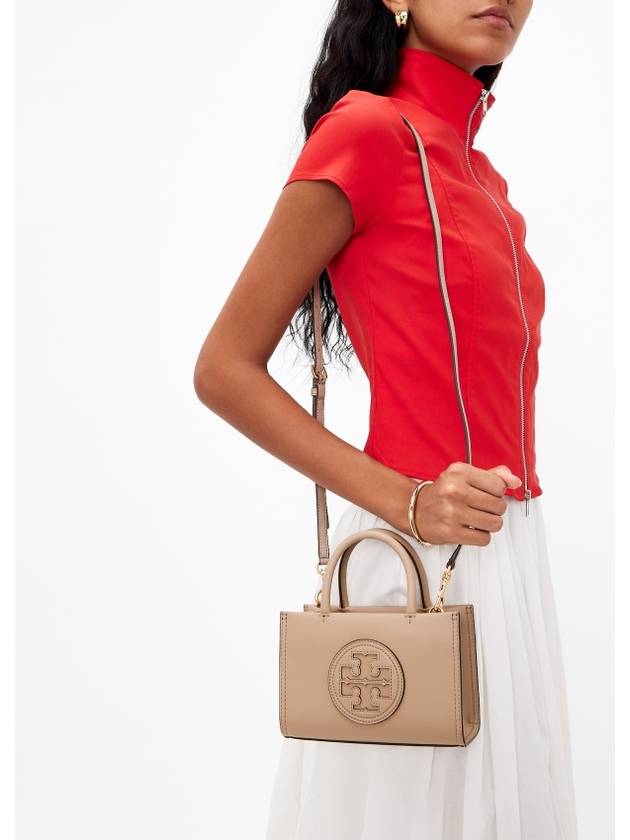 Ella Bio Mini Tote Bag Beige - TORY BURCH - BALAAN 3