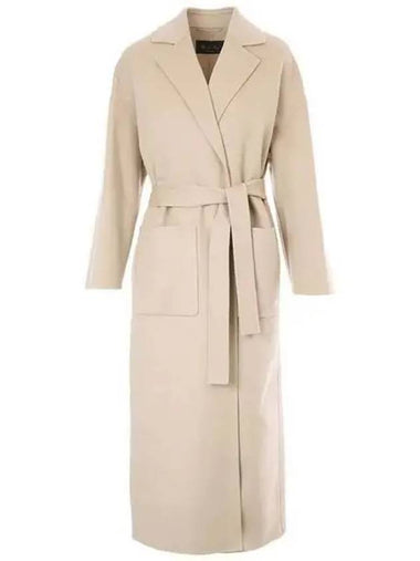 Women s Cocoon Long Coat 270506 - LORO PIANA - BALAAN 1