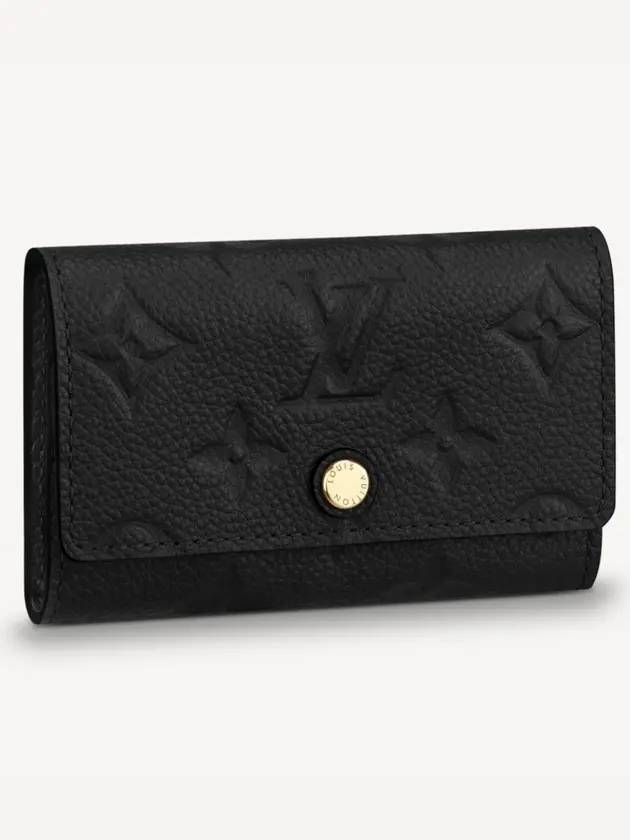 Monogram Bifold Key Holder Black - LOUIS VUITTON - BALAAN 1