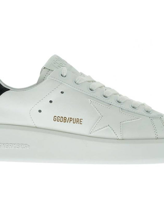 Women's Black Tab Purestar Low Top Sneakers White - GOLDEN GOOSE - BALAAN 2