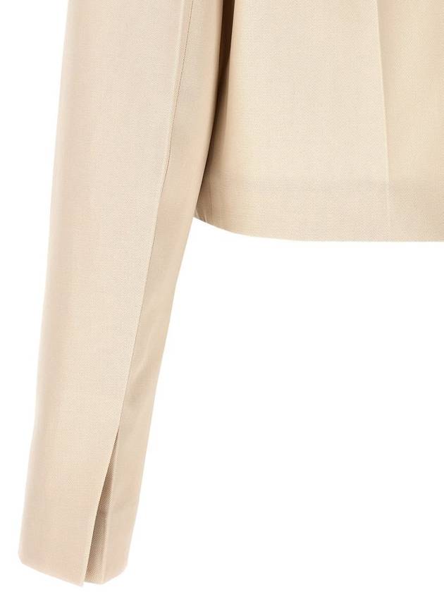 Fendi Tailored Crop Jacket - FENDI - BALAAN 4