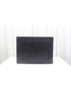 Intrecciato half zip black clutch 607479 - BOTTEGA VENETA - BALAAN 4