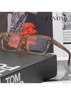 Glasses frame V2667 772 square horn frame - VALENTINO - BALAAN 2