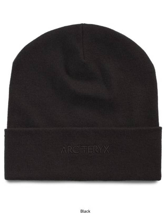 Word Toque Beanie Black - ARC'TERYX - BALAAN 2