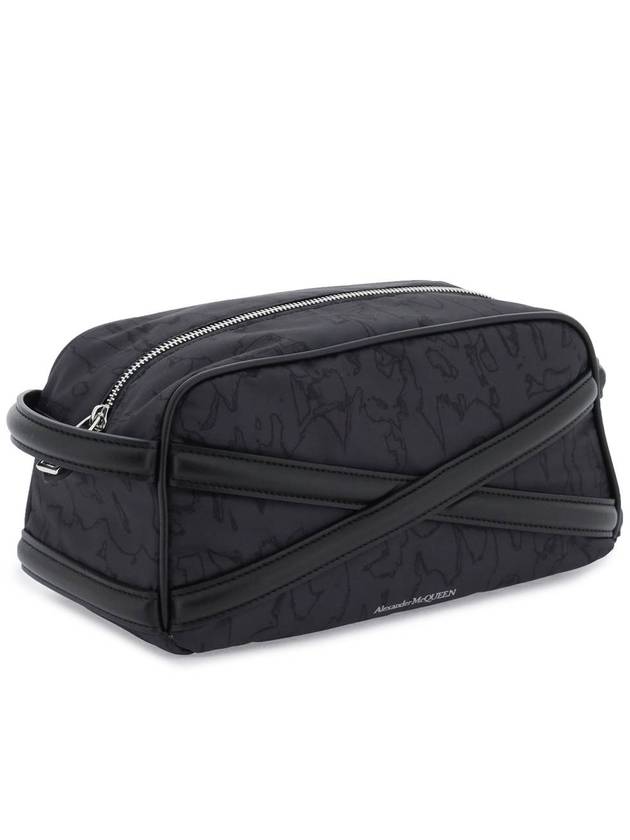 The Harness Vanity Pouch Bag Black - ALEXANDER MCQUEEN - BALAAN 4