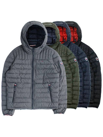 Quilted hood puffer padded jumper - TOMMY HILFIGER - BALAAN 1