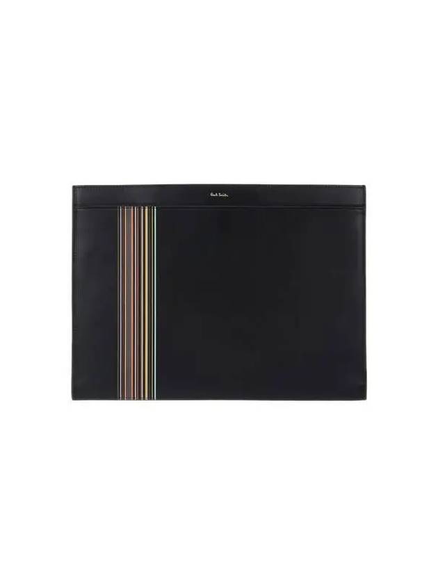 Side stripe document case black 270286 - PAUL SMITH - BALAAN 1