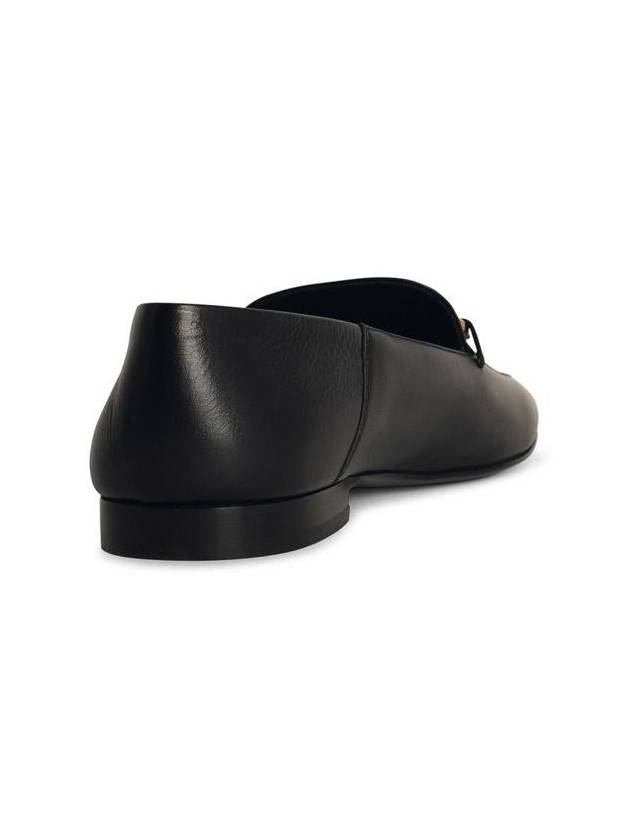 Salvatore Ferragamo 'Louis' Black Leather Loafers - SALVATORE FERRAGAMO - BALAAN 3