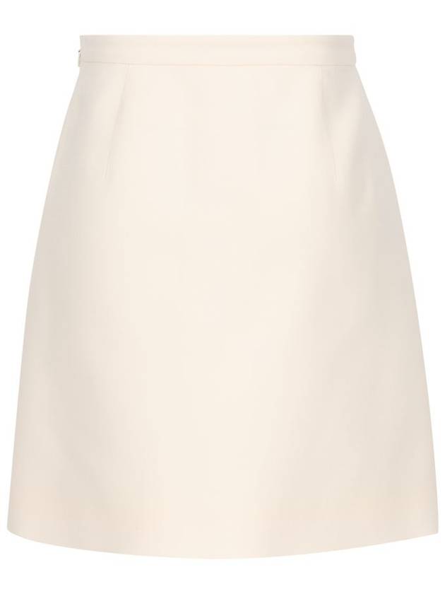 Valentino Garavani Skirts Ivory - VALENTINO - BALAAN 2