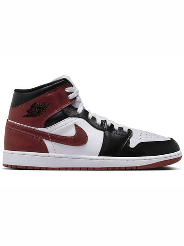 Jordan 1 Mid SE High Top Sneakers Dark Pony - NIKE - BALAAN 1