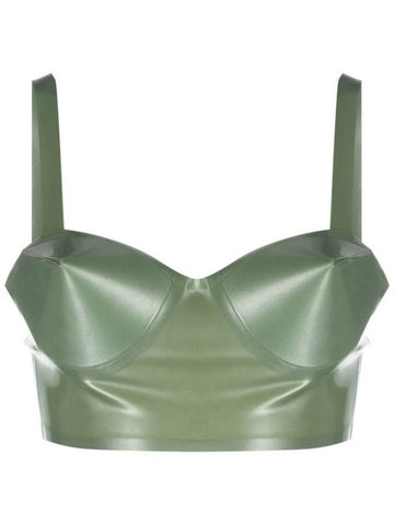 pointed-cups balconette bra - MAISON MARGIELA - BALAAN 1