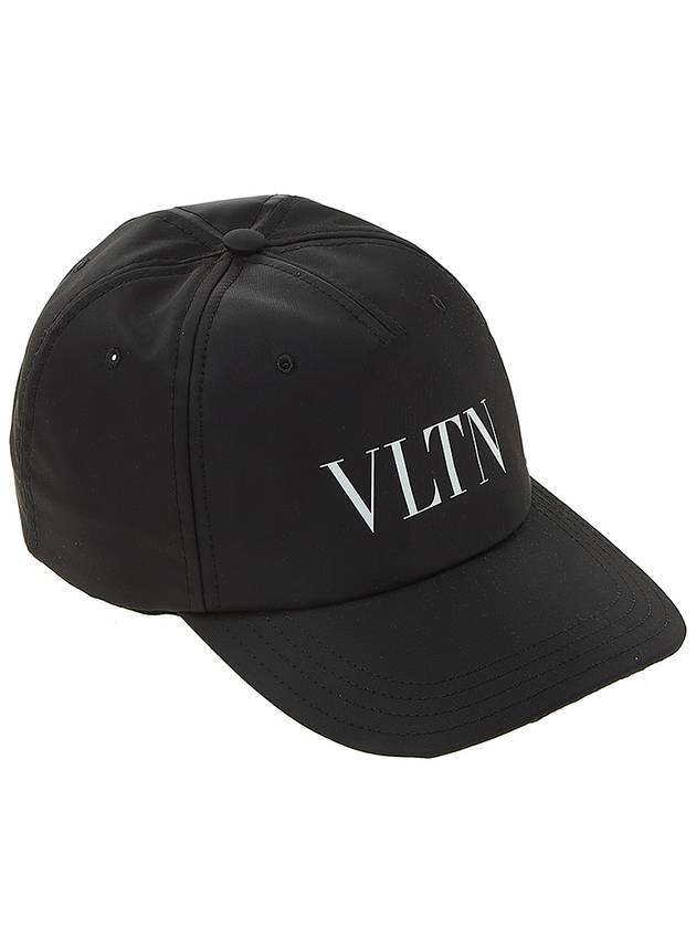 VLTN Logo Ball Cap Black - VALENTINO - BALAAN 5