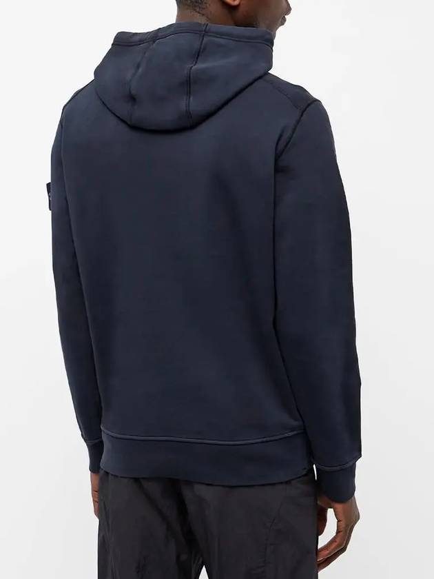 Wappen Patch Hoodie Dark Navy - STONE ISLAND - BALAAN 5