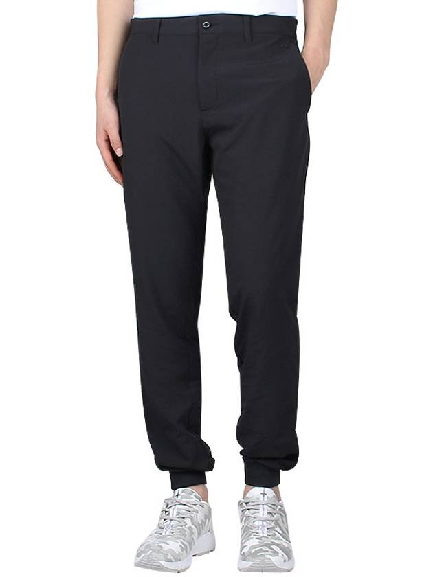 Men's Cuff Jogger Pants Black - J.LINDEBERG - BALAAN 3