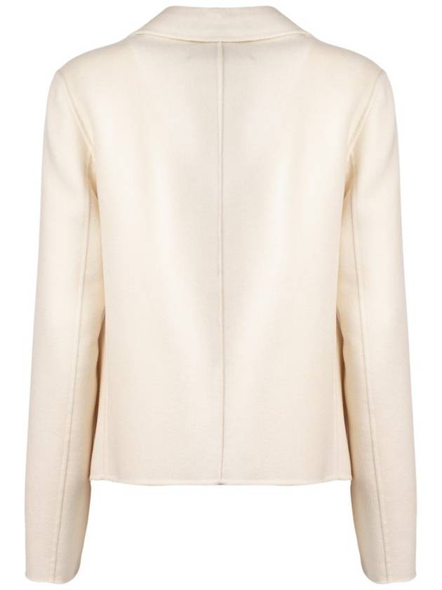 Max Mara Single-Breasted Jacket In Fine Double Fabric - MAX MARA - BALAAN 3