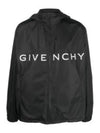 Maxi Logo Windbreaker Black - GIVENCHY - BALAAN 2