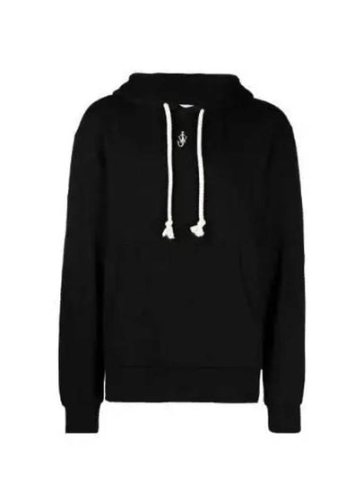 Anchor Embroidery Hoodie Black - JW ANDERSON - BALAAN 2