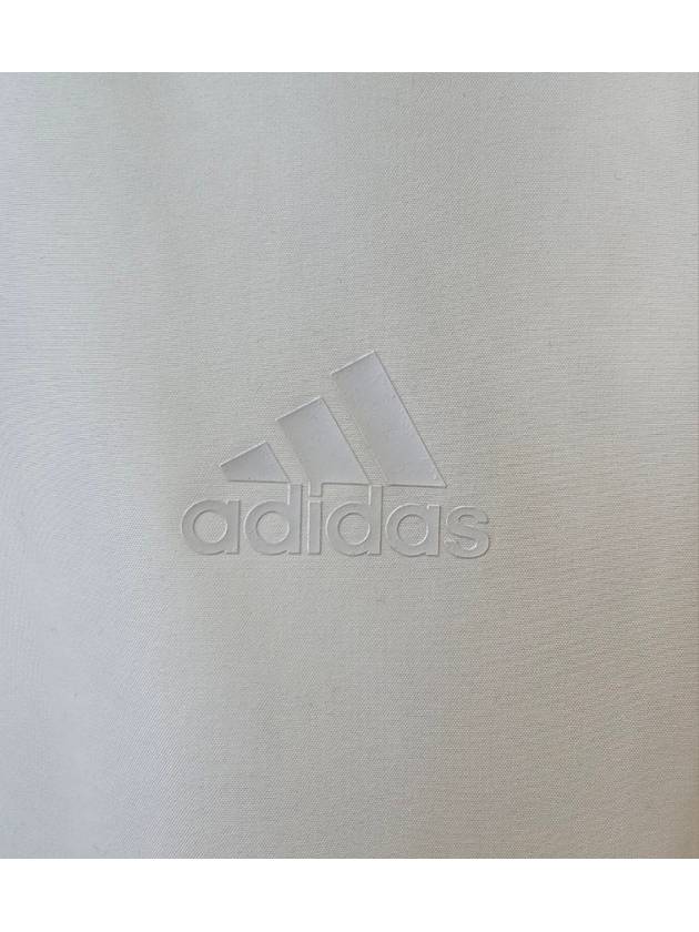 3 Stripe Long Hooded Zip-Up White - ADIDAS - BALAAN 4