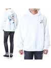 Dripping Flower Logo Hoodie White - MARNI - BALAAN 2