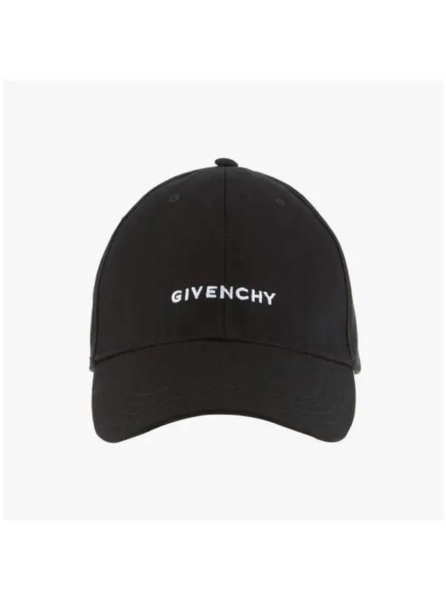 4G Logo Twill Ball Cap Black - GIVENCHY - BALAAN 3