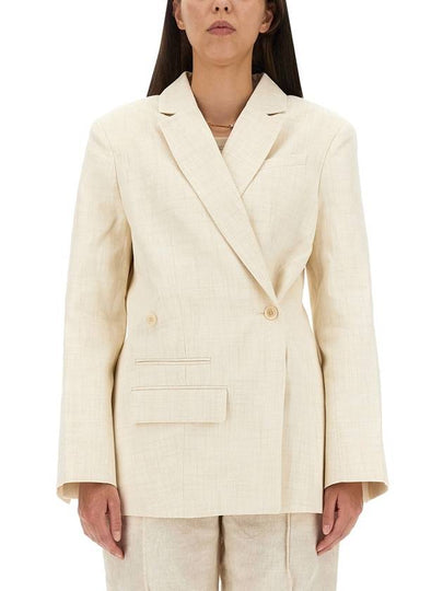 23 fw La VESTE TIBAU double-breasted blazer 231JA022 1069 110 B0230782938 - JACQUEMUS - BALAAN 2