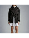 Wete Hooded Jacket Black - MONCLER - BALAAN 5