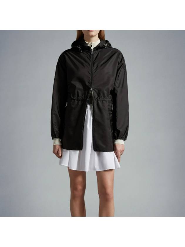 Wete Hooded Jacket Black - MONCLER - BALAAN 5