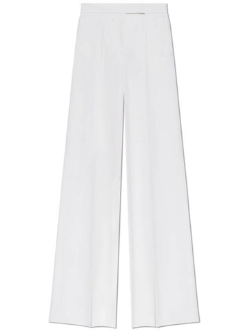 Max Mara Creased Trousers Ninfa, Women's, Cream - MAX MARA - BALAAN 1