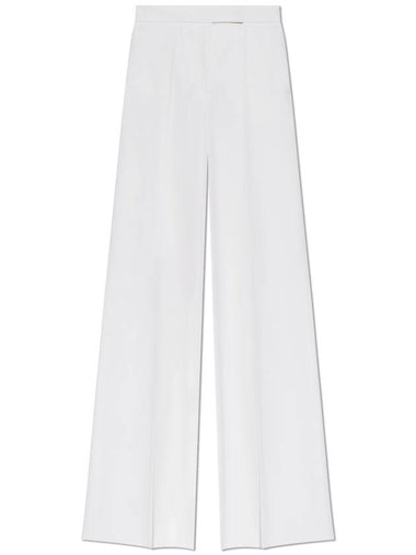 Max Mara Creased Trousers Ninfa, Women's, Cream - MAX MARA - BALAAN 1