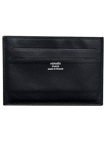 Citizen Twill Card Wallet Noir - HERMES - BALAAN 1