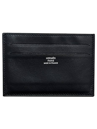 Citizen Twill Card Wallet Noir - HERMES - BALAAN 1