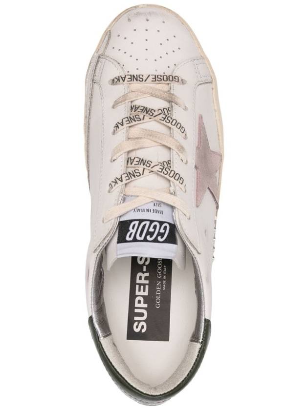 Superstar Dark Green Top Low Top Sneakers White - GOLDEN GOOSE - BALAAN 5