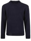 Back Stitch Elbow Patch Knit Top Navy - MAISON MARGIELA - BALAAN 2