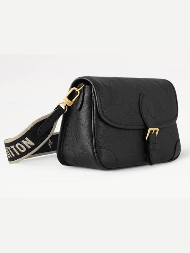 Diane Monogram Leather Shoulder Bag Black - LOUIS VUITTON - BALAAN 4